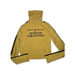Yellow High Neck Quentin Tarantino Top